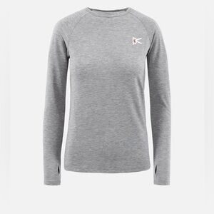 district vision Tencel® Long Sleeve Fitted Tee
Heather Gray, size L